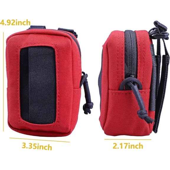 UBSWF-Disposable Glove Pouch Easy Access, Latex Gloves Pouch MOLLE Mounted for First Responders Duty Belt Backpack