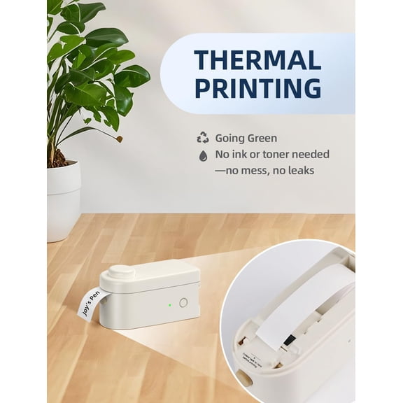 UBSWF-Lightweight Label Maker with Cutter L1-C Bluetooth Printer