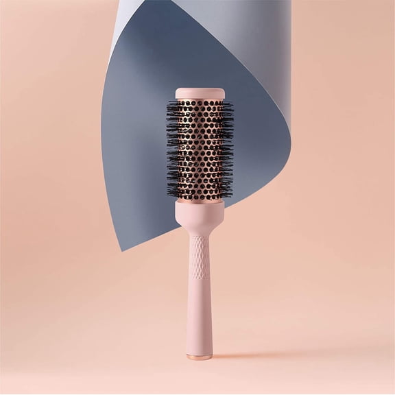 UBSWF-Magic Curling Round Brush(1.7 Inch), Non-electronic, Self-Standing Round Quick Styling Brush, Great Blowout, Ceramic Coated/Ionic Thermal Barrel, Blowout Volume, Wave Styler