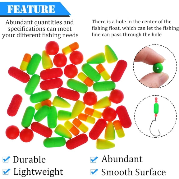 UBSWF-Pompano Rigs Making Kit Surf Fishing Rig Saltwater Fishing Accessories Bottom Rig Parts Pompano Snell Floats Fishing Beads Circle Hooks Fishing Swivels Duo Lock Snaps Pompano Rigs for Surf Fish