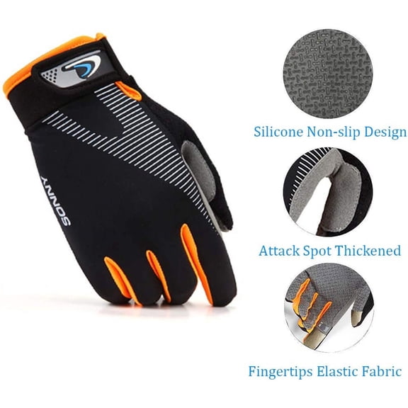 UBSWF-Ultimate Flying disc Gloves Ultimate Grip and Disc Gloves Breathable Non-Slip Sport Cycling Golf Glove, Improve Throws & Catches 1 Pair