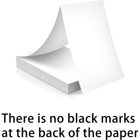 UBSWF-thermal printer paper BPS free BPA free, (100 pages, Continuous, without mark, 3 years)