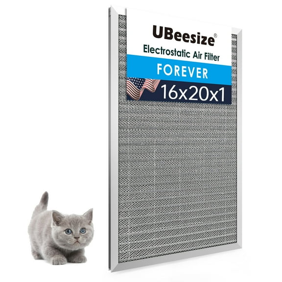 UBeesize Reusable Electrostatic Air Filter Washable