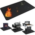 thumbnail image 1 of UBeesize Large 65 x 48 inches Under Grill Mat for Outdoor Grill,Double-Sided Fireproof Grill Pad for Fire Pit,Indoor Fireplace Mat Fire Pit Mat,Oil-Proof Waterproof BBQ Protector for Decks and Patios, 1 of 4