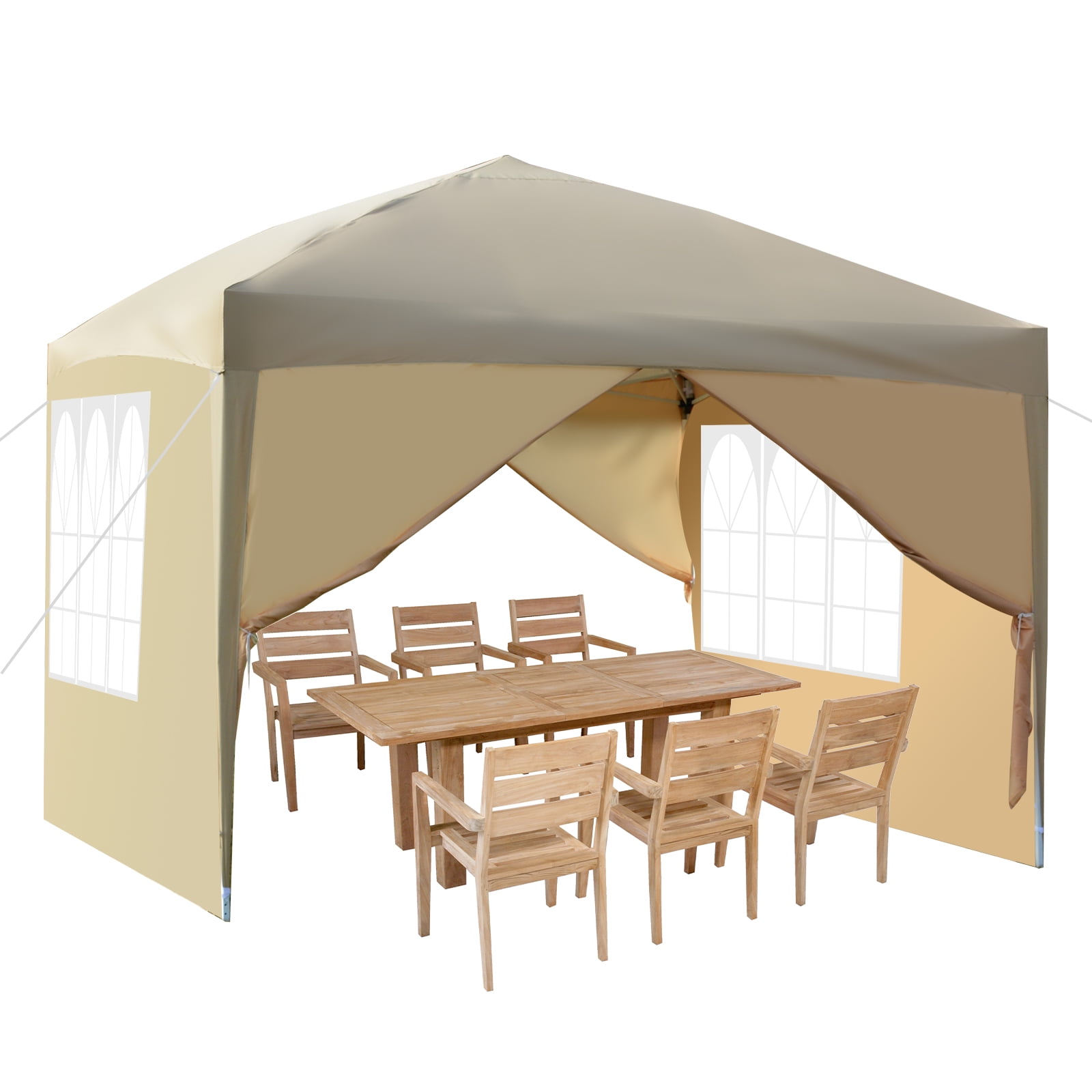 UBesGoo 10'x 10' Easy Pop Up Outdoor Tent, Sturdy Frame, Portable