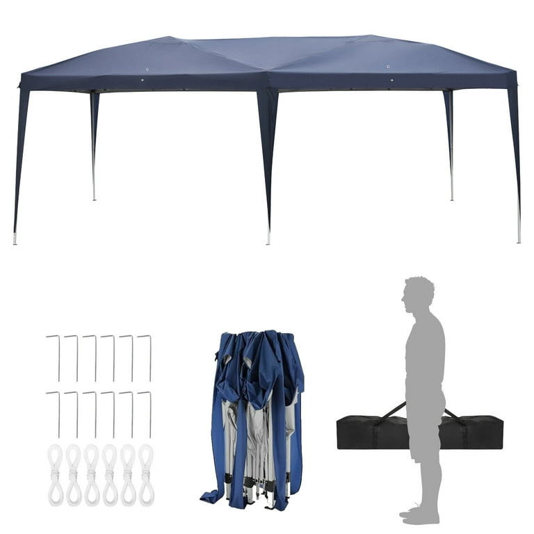 UBesGoo 10'x20' Heavy Duty Waterproof Outdoor Gazebo, Instant Pop