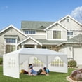 thumbnail image 1 of UBesGoo 10'x 20' Party Tent Canopy Outdoor Gazebo Canopy Wedding Party Tent with 6 Sidewalls, 1 of 10