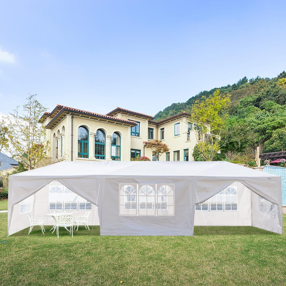 UBesGoo 10' x 20' Canopy Garden Party Tent Practical Outdoor Tent for  Parties 6 Sidewalls 