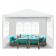 thumbnail image 1 of UBesGoo 10'x10' Party Tent Wedding Canopy Gazebo Wedding Tent Pavilion w/3 Side Walls, 1 of 8