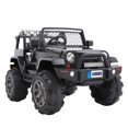 thumbnail image 1 of UBesGoo 12V Kids Battery Powered Electric Rugged 4-Wheeler Ride-On Car with LED Headlights, Music, Remote Control - Black, 1 of 13