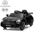 thumbnail image 1 of UBesGoo 12V Licensed Mercedes-Benz Electric Ride On Cars Toys for Kids, Power Wheels with Parent Remote Control, Black, 1 of 9