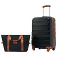UBesGoo 24" Carry on Luggage, ABS Hardside Luggage Spinner Wheels with