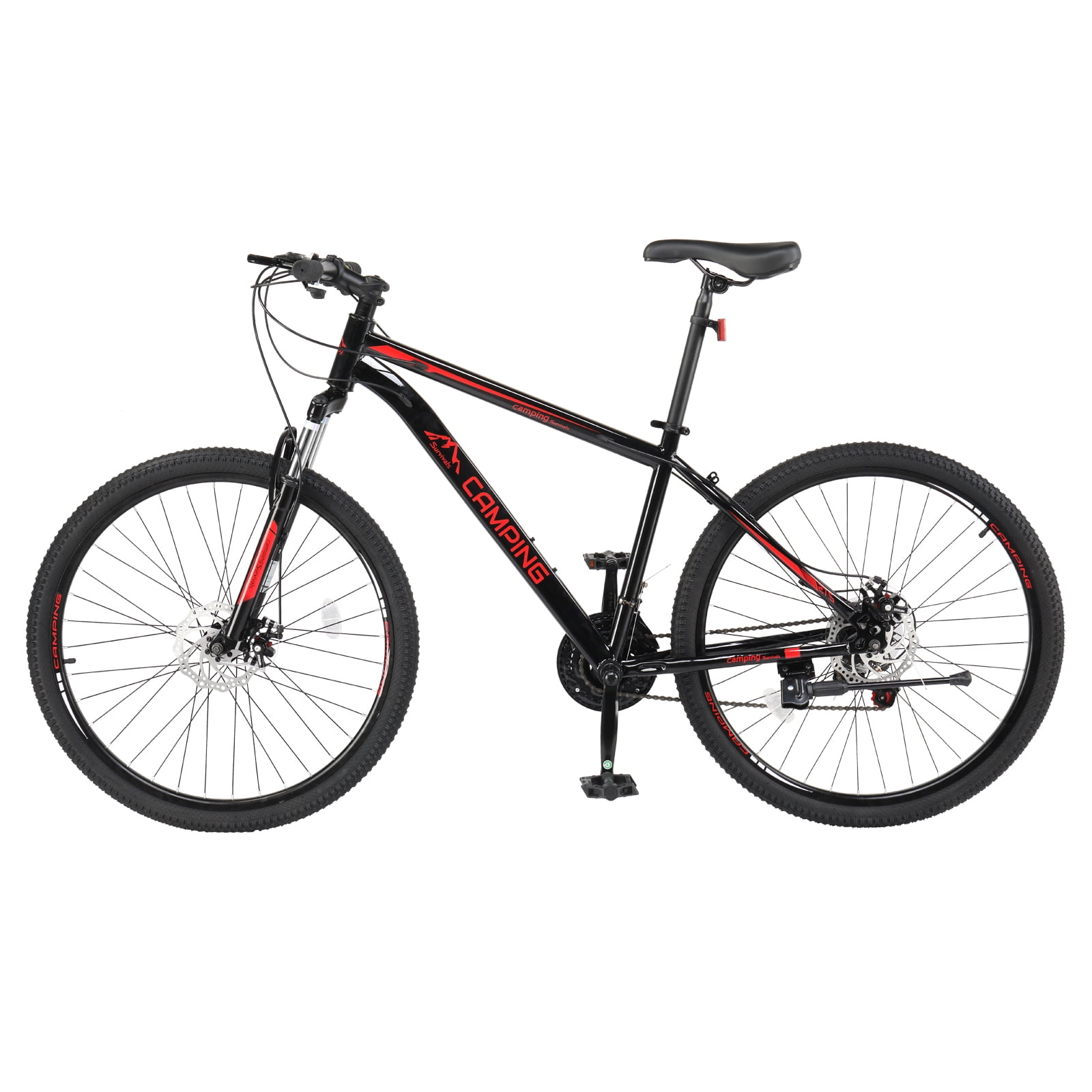 UBesGoo 27.5in Mountain Bike 21 Speed for Adult with Disc Brakes & Suspension, Black Sansujyuku sansujyuku.com