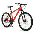 thumbnail image 1 of UBesGoo 27.5in Mountain Bike 21 Speed for Adult with Disc Brakes & Suspension, Red, Black, 1 of 7