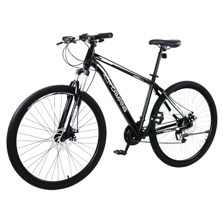 UBesGoo 29in 21 Speed Load Bearing 150kg High Carbon Steel Mountain Bike Black