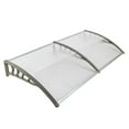 thumbnail image 1 of UBesGoo 35.4"x 77" Patio Window Awning Outdoor Polycarbonate Front Door Patio Cover, 1 of 7