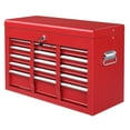 thumbnail image 1 of UBesGoo, 24.25 lb, 23.62" Steel Tool Boxes and Organizers Red, 1 of 15