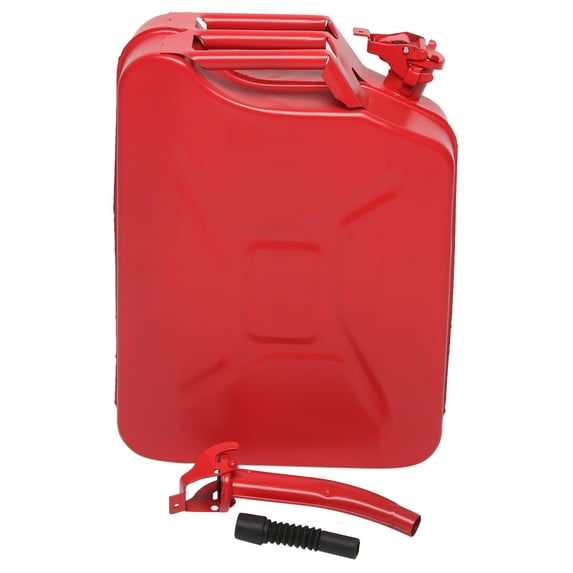 UBesGoo 5 Gallon Capacity Emergency Backup Jerry Can with Spout, Fuel Container Caddy Tank