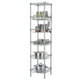 thumbnail image 1 of UBesGoo 6-Shelf  Wire Shelving Unit, Adjustable Steel Storage Rack Organizer for Kitchen Living Room, Capacity for 220 lbs, 1 of 7