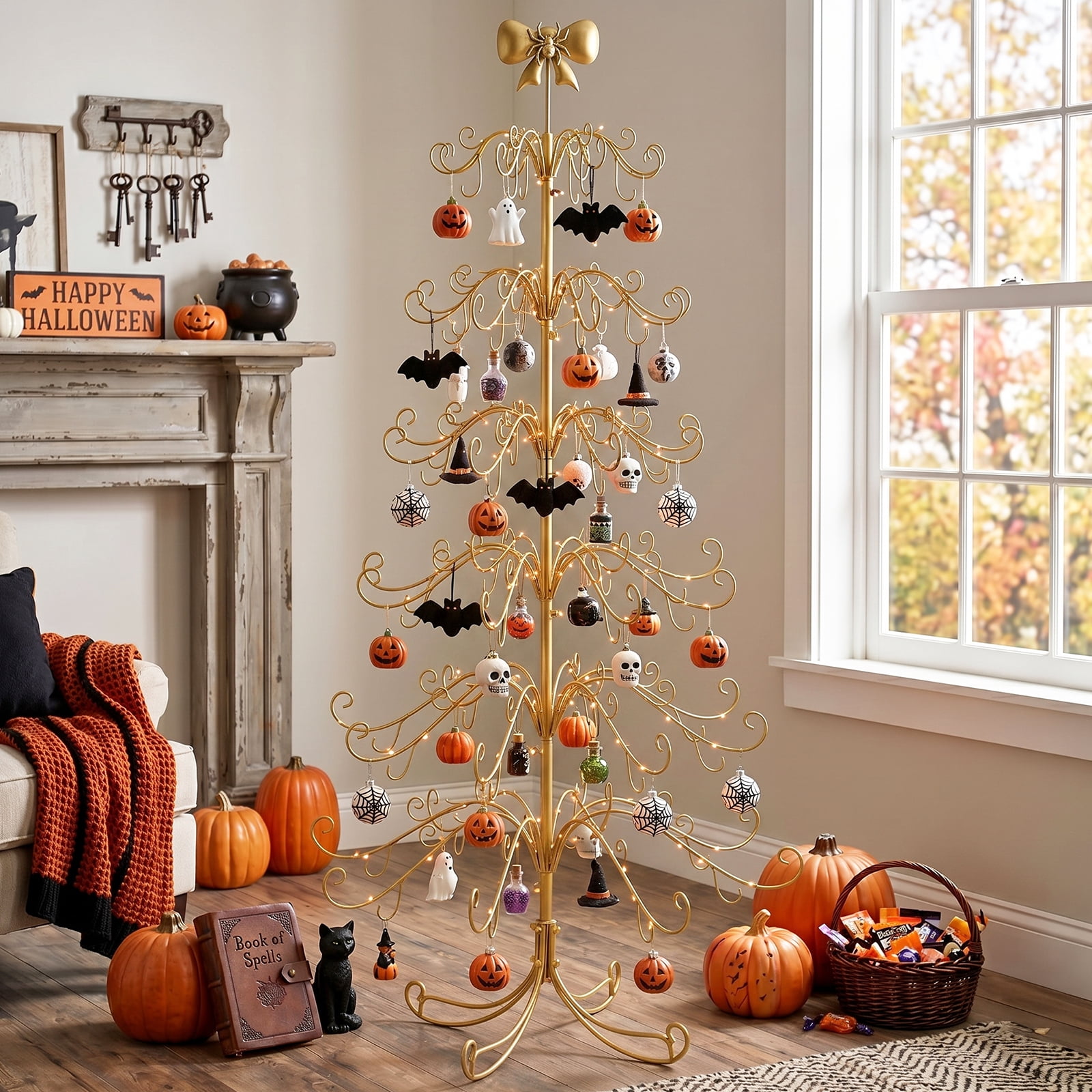 Gold Christmas Trees in Christmas Trees by Color - Walmart.com
