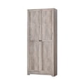 thumbnail image 1 of UBesGoo 72" Traditional Freestanding Kitchen Pantry Cabinet Wardrobe Armoire, Gray, 1 of 4