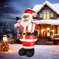 thumbnail image 1 of UBesGoo 7Ft Inflatable Garden Santa Claus Decor with 5 String Lights for Party,New Year, 1 of 7