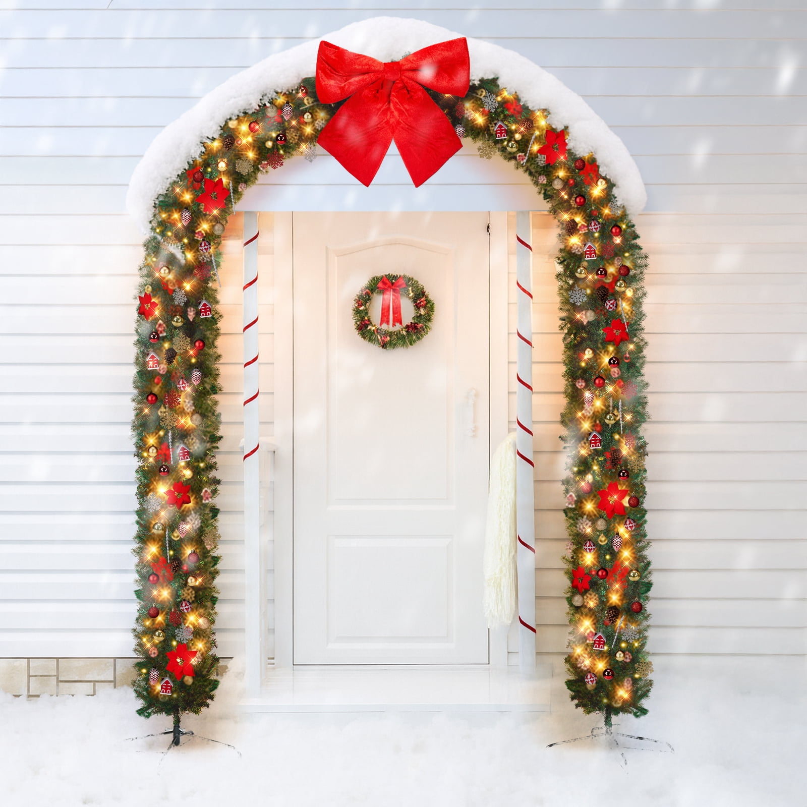 クリスマス飾り(アーチとリース) クリスマス飾り(アーチとリース) Christmas Tree Arch