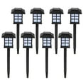 thumbnail image 1 of UBesGoo 8PCS Solar Spotlight Outdoor Landscape Lighting, 1 of 7