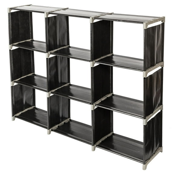 UBesGoo 9-Cube Organizer Shelf Closet Cloth Bookcase Storage Modular Multifunctional