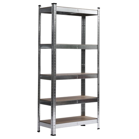 UBesGoo Adjustable 5-Shelf Wire Shelving, Heavy Duty Storage Garage Rack Capacity for 2250 lbs