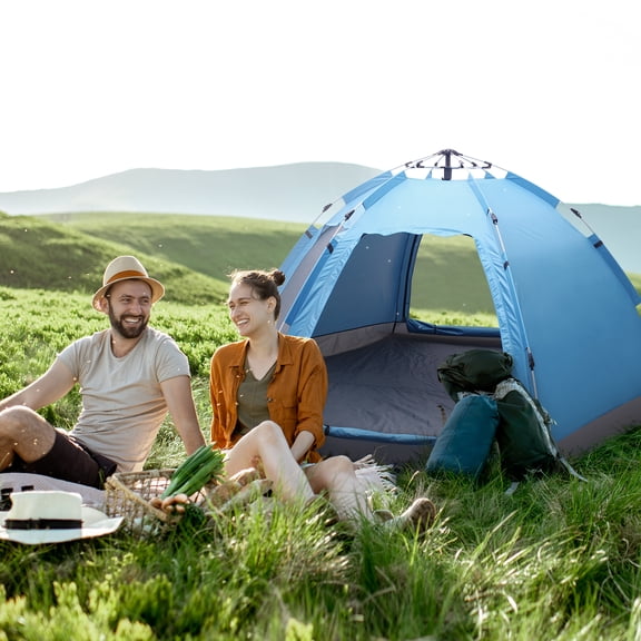 UBesGoo Automatic Tent Outdoor Easy Set Up Waterproof Camping Tent for 3-4 Person