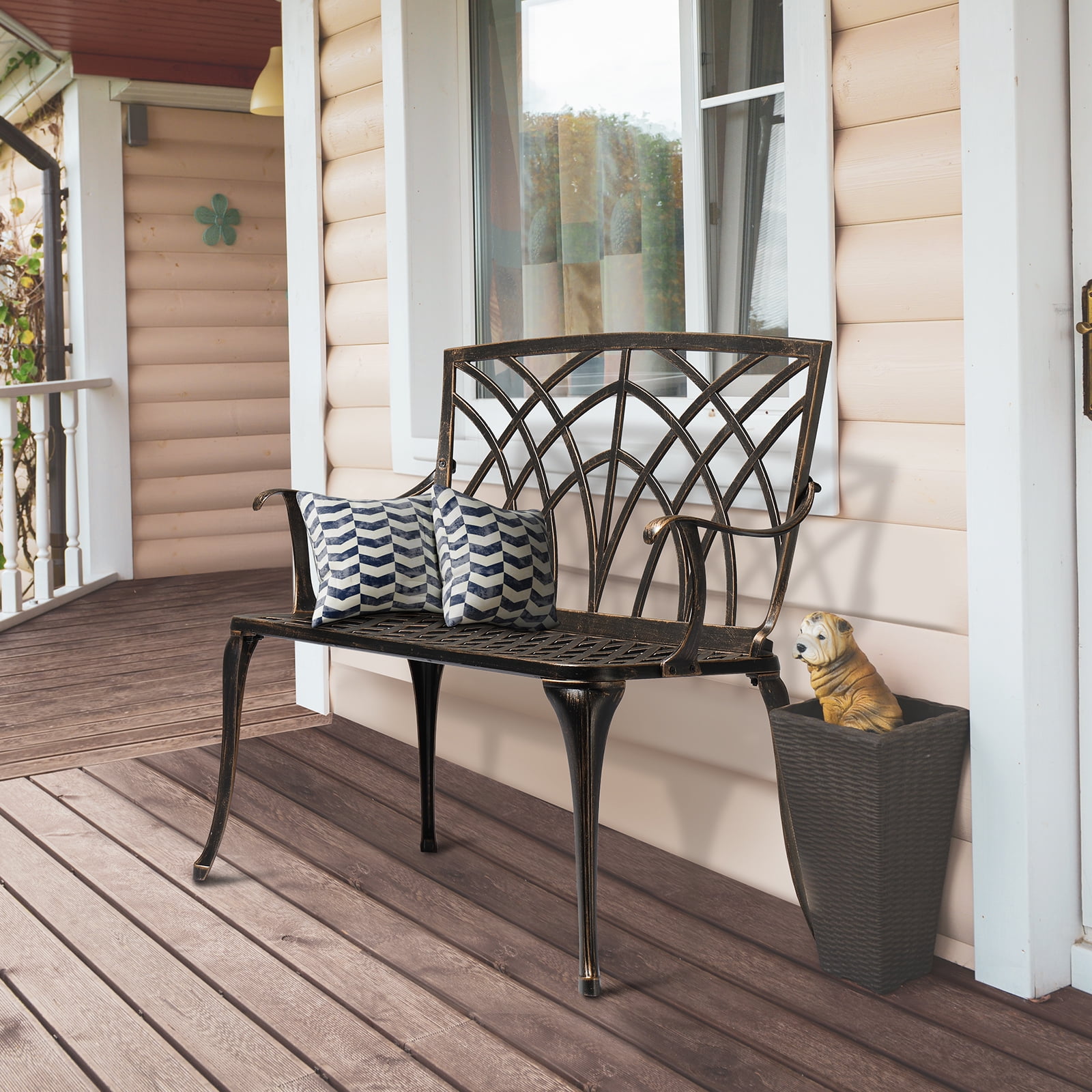 Metal bench chair new arrivals