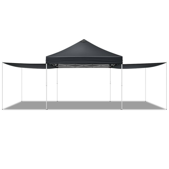 UBesGoo Canopy 10x10' Pop Up Tent Outdoor Patio Folding Shade Shelter,Multifunctional Professional Tent