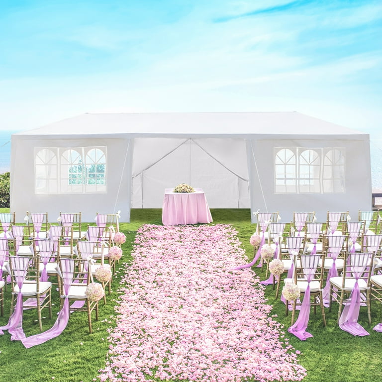 UBesGoo 10' x 30' Enclosed Event Canopy Tent with 8