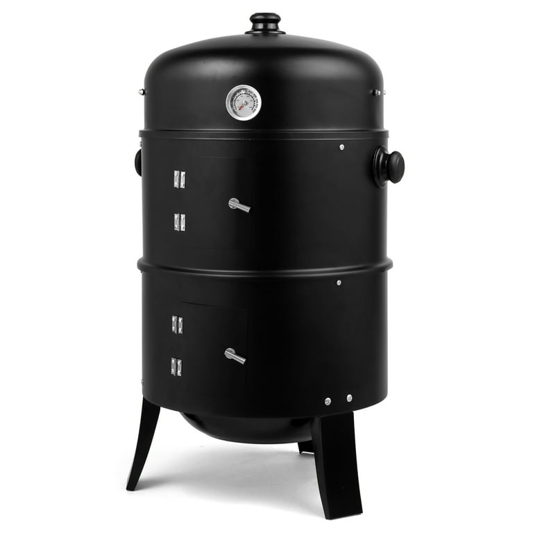 UBesGoo Charcoal Grill Portable BBQ Grill 3 in 1 Smoker