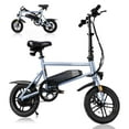 thumbnail image 1 of UBesGoo Electric Bike for Adults 450W Motor, 15.5 mph Folding Ebike, 36V 7..5AH Battery 25 PAS Range Miles, Blue, 1 of 7