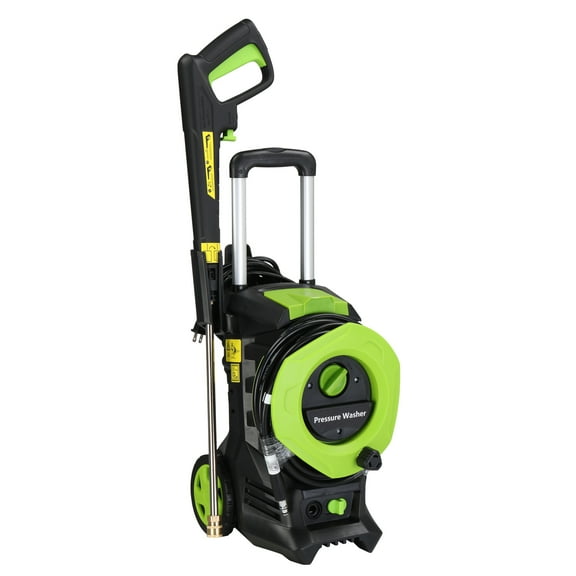 UBesGoo Electric High Pressure Washer Cleaner, 3380PSI Max 2 GPM, with 4 Nozzles, Soap Bottle
