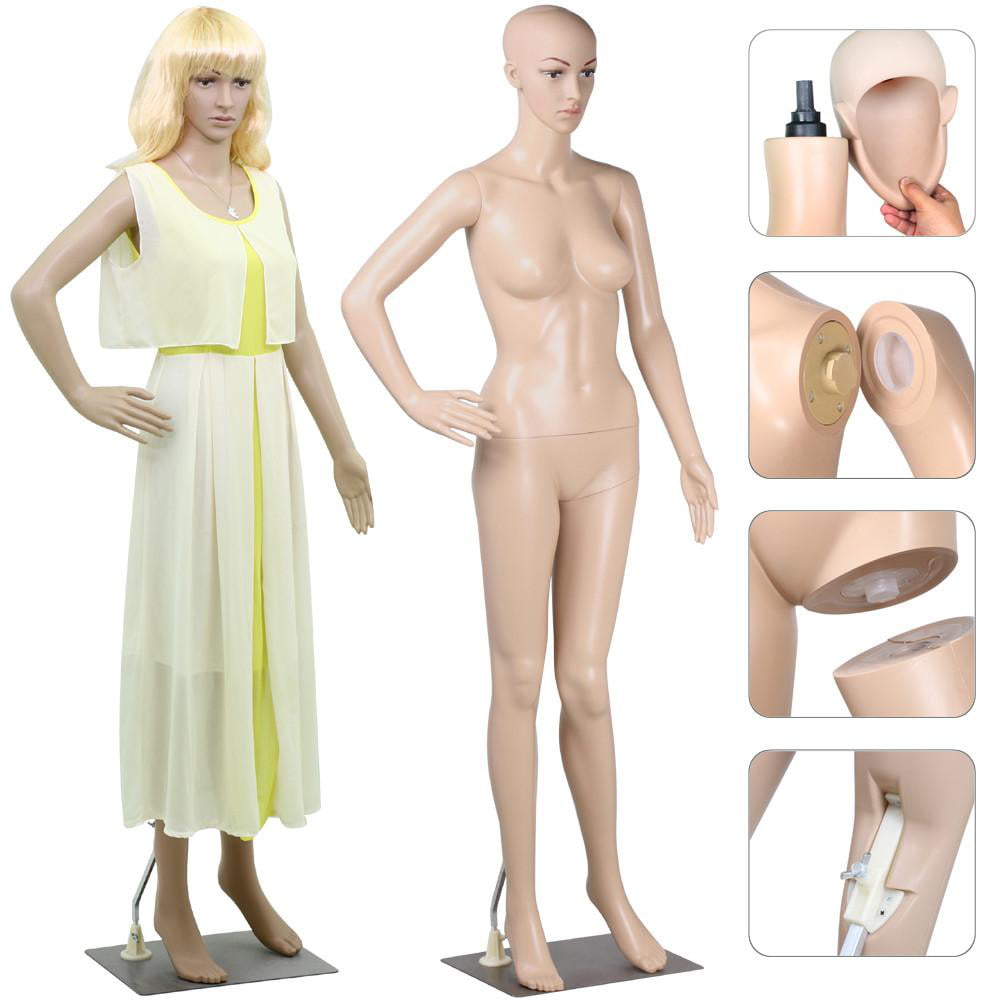 UBesGoo Lady Adjustable Dressmaker Dummy Female Mannequin Display