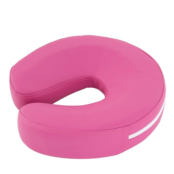 UBesGoo Foam Face Cradle Cushion Pillow Pad for Massage, Facial Care, Headrest Cushion Soft PU and High-density Foam Sponge Inside, Pink