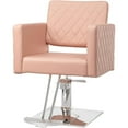 thumbnail image 1 of UBesGoo Hydraulic Salon Chair with Memory Foam Seat, Adjustable Height, Pink, 1 of 9