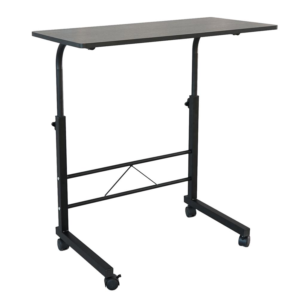 UBesGoo Height Adjustable Side Table with Wheels, Movable Over-bed End Table Computer Desk Laptop Stand,Computer Carts - image 1 of 8