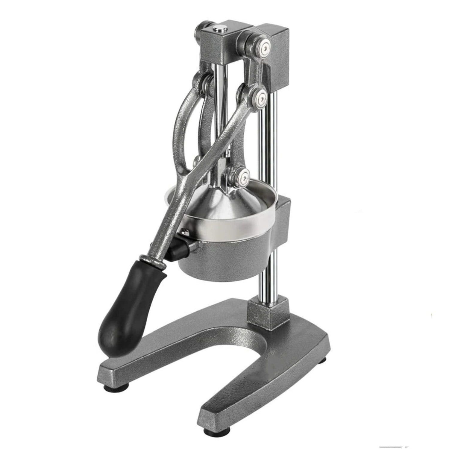 UBesGoo Juicer Hand Press Manual Fruit Juicer Juice Squeezer Citrus Orange Lemon Pomegranate, Gray