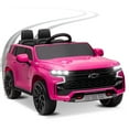 thumbnail image 1 of UBesGoo Licensed Chevrolet Tahoe 12V Kids Ride on Car, Battery Powered Electric Ride on Car Toys with Remote Control, Light, Pink, 1 of 10
