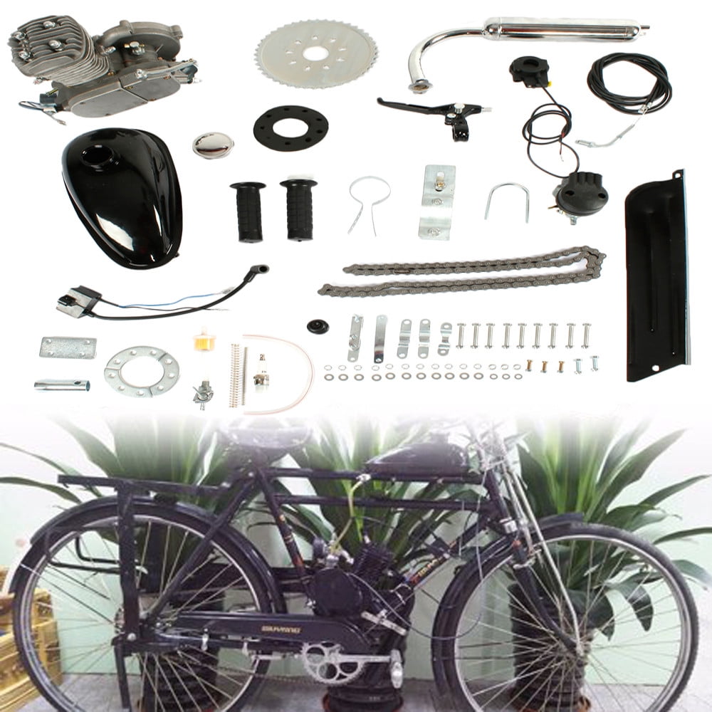 UBesGoo Motorized Bicycle Bike 50cc 2 Stroke Petrol Gas Engine Motor Kit Ebike 26