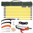 thumbnail image 1 of UBesGoo Professional Extendable 30ft Pole Saw - Heavy Duty Tree Trimmer with Sharp Steel Cutter & Carry Case, Yellow, 1 of 7