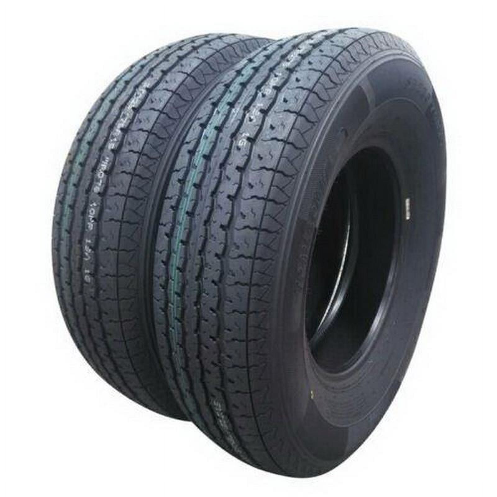 UBesGoo ST205/75R15 Trailer Tires 8 Ply 205/75R15 Trailer Tires On Rim ...