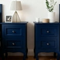 thumbnail image 1 of UBesGoo Set of 2 Nightstand, Side Table Night Table, Blue, 1 of 12