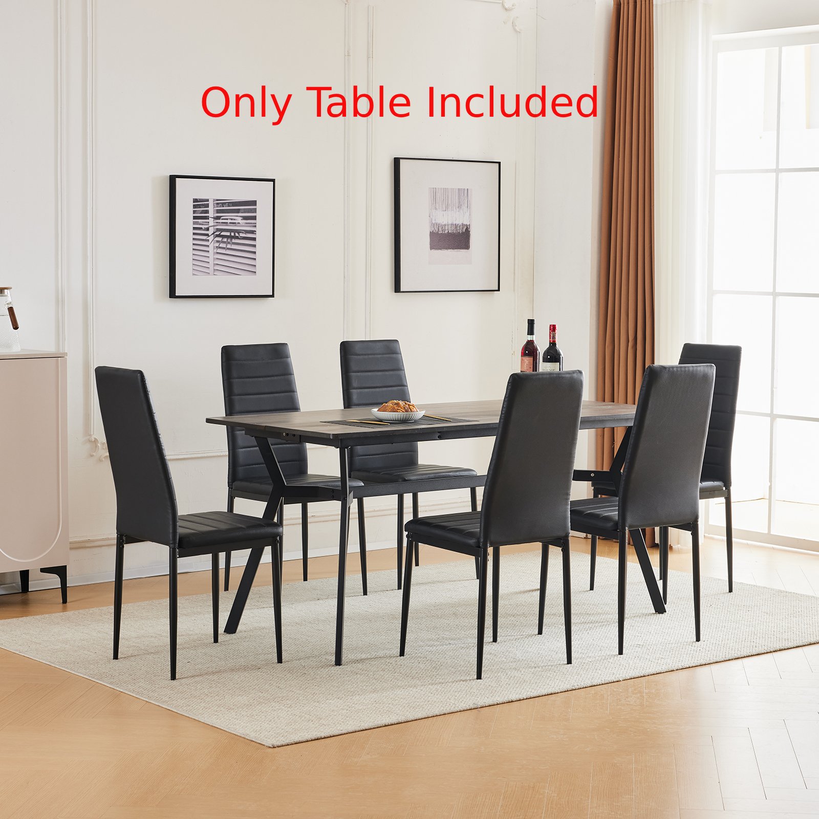 UBesGoo Dining Table for 6 to 8,63