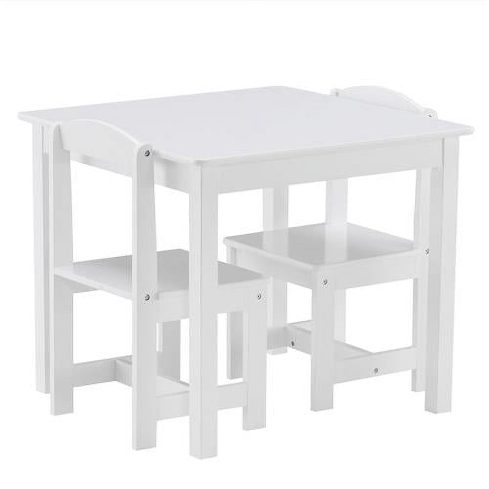 UBesGoo Wooden Kids Table Study Desk with Two Chairs for Play,Study