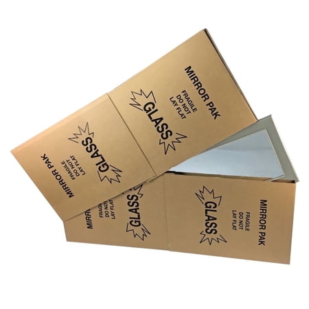 UBMOVE 3 Picture & Mirror Moving Boxes for Packing and Storing up to 40x60"